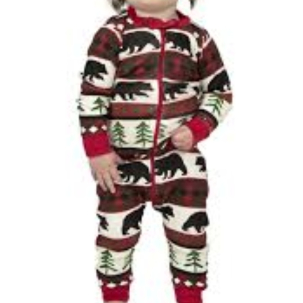Bear Essentials Kids Pajama Set - Picture 2 of 5